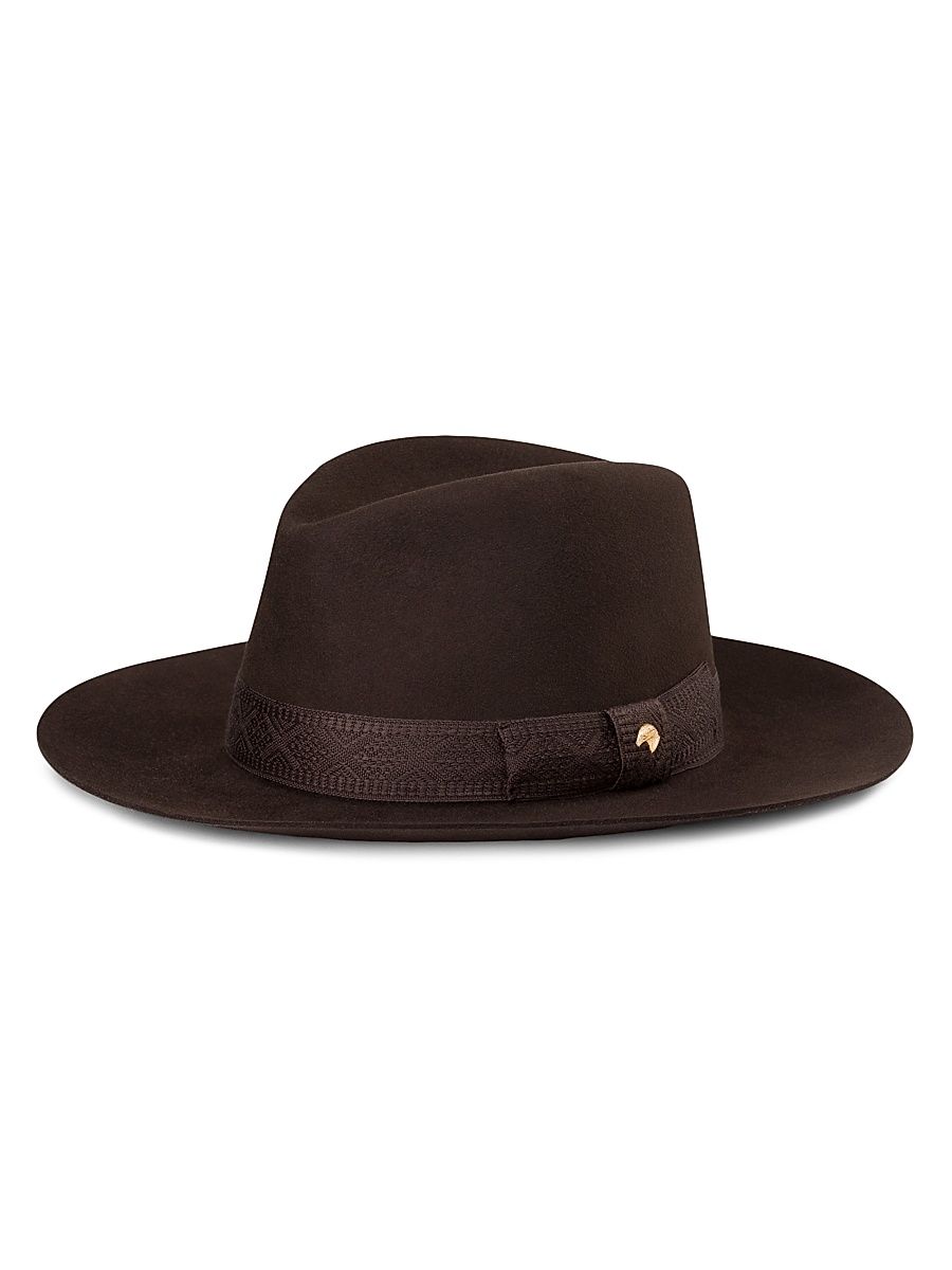 Men's Fedora Hat - Medium Brown - Size XXL