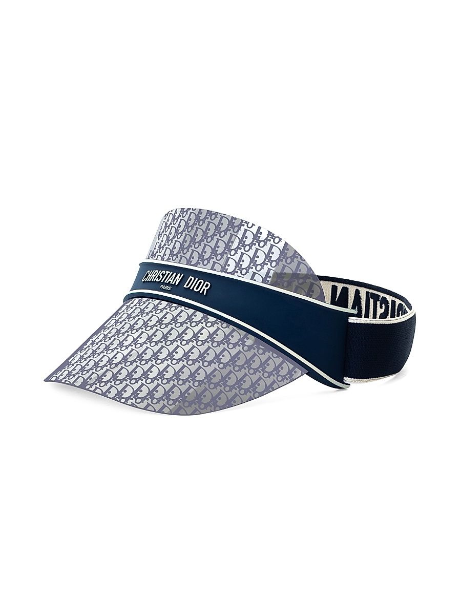 Women's DiorClub V1U DiorOblique Visor - Blue