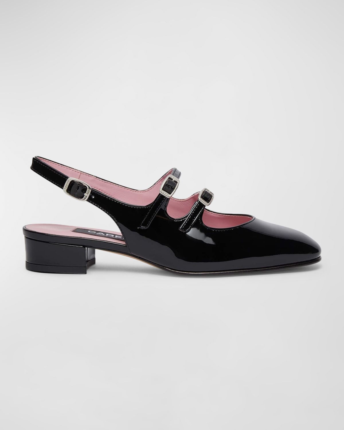 Peche Mary Jane Slingback Ballerina Flats