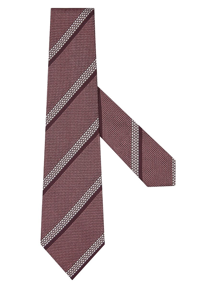 Men's Mulberry Silk Tie - Pink
