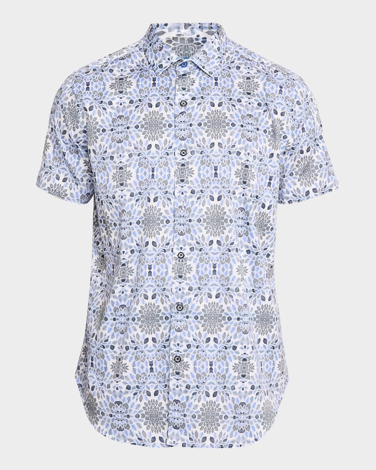 Men & apos;s Amagansett Satin Short-Sleeve Shirt