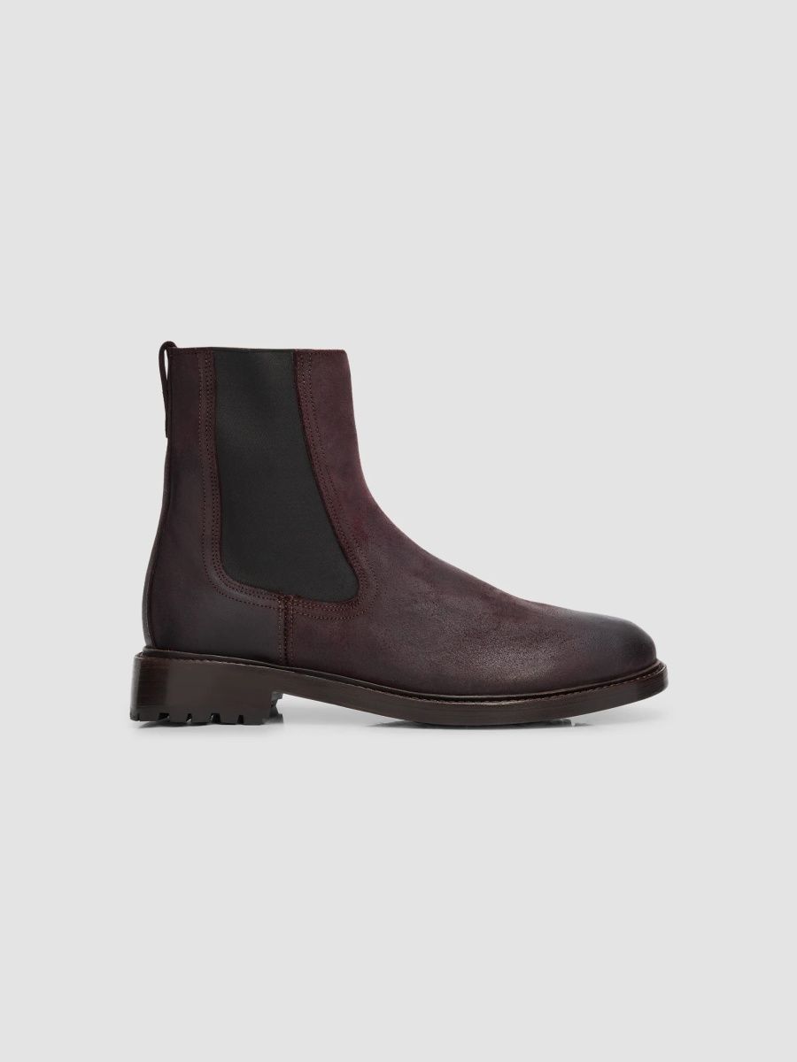 Allen Edmonds Men's Marshall Leather Chelsea Boots - Dark Tobacco - Size 7