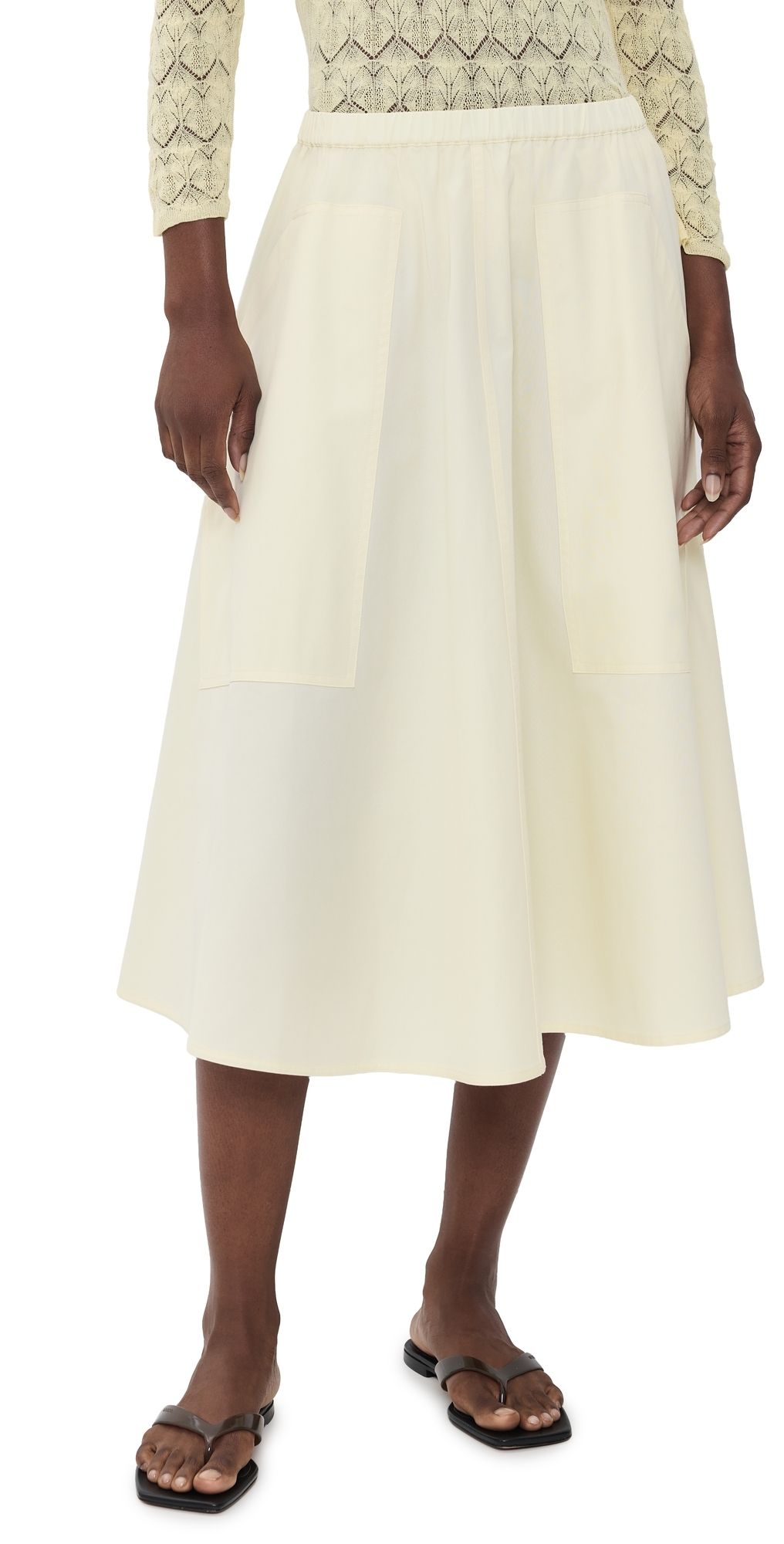 Vince Pocket Full Skirt Sun Petal XXS