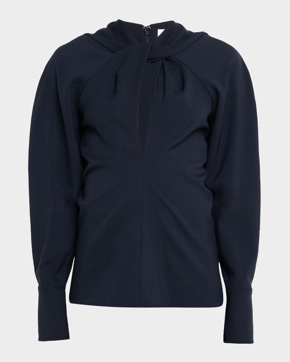 Long-Sleeve Twist Detail Top