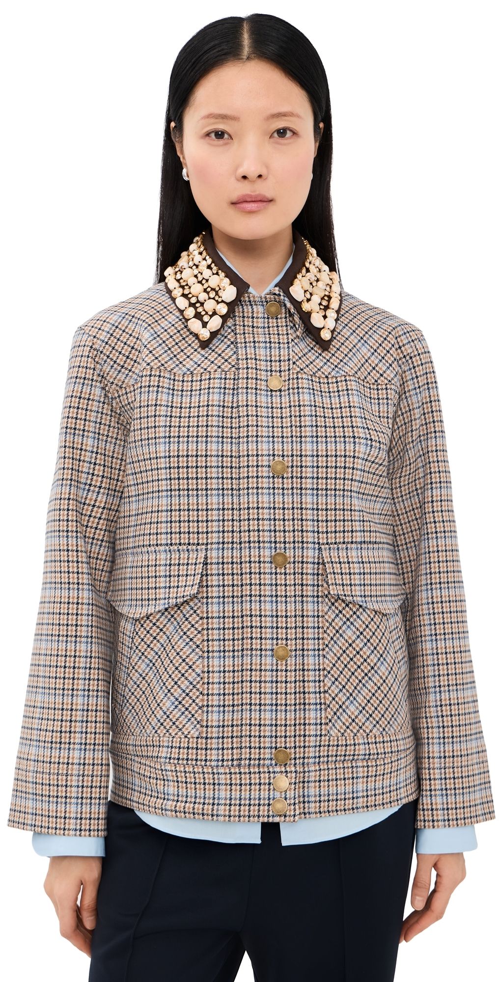 Veronica Beard Kasper Jacket Malt Multi M