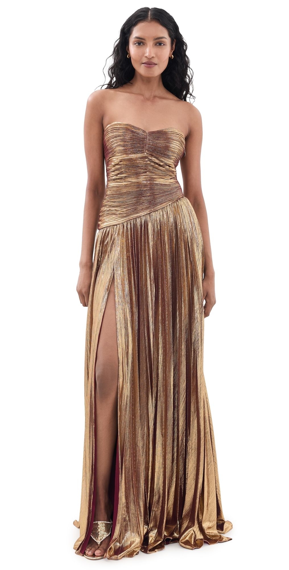 Retrofête Saba Dress Golden Port L