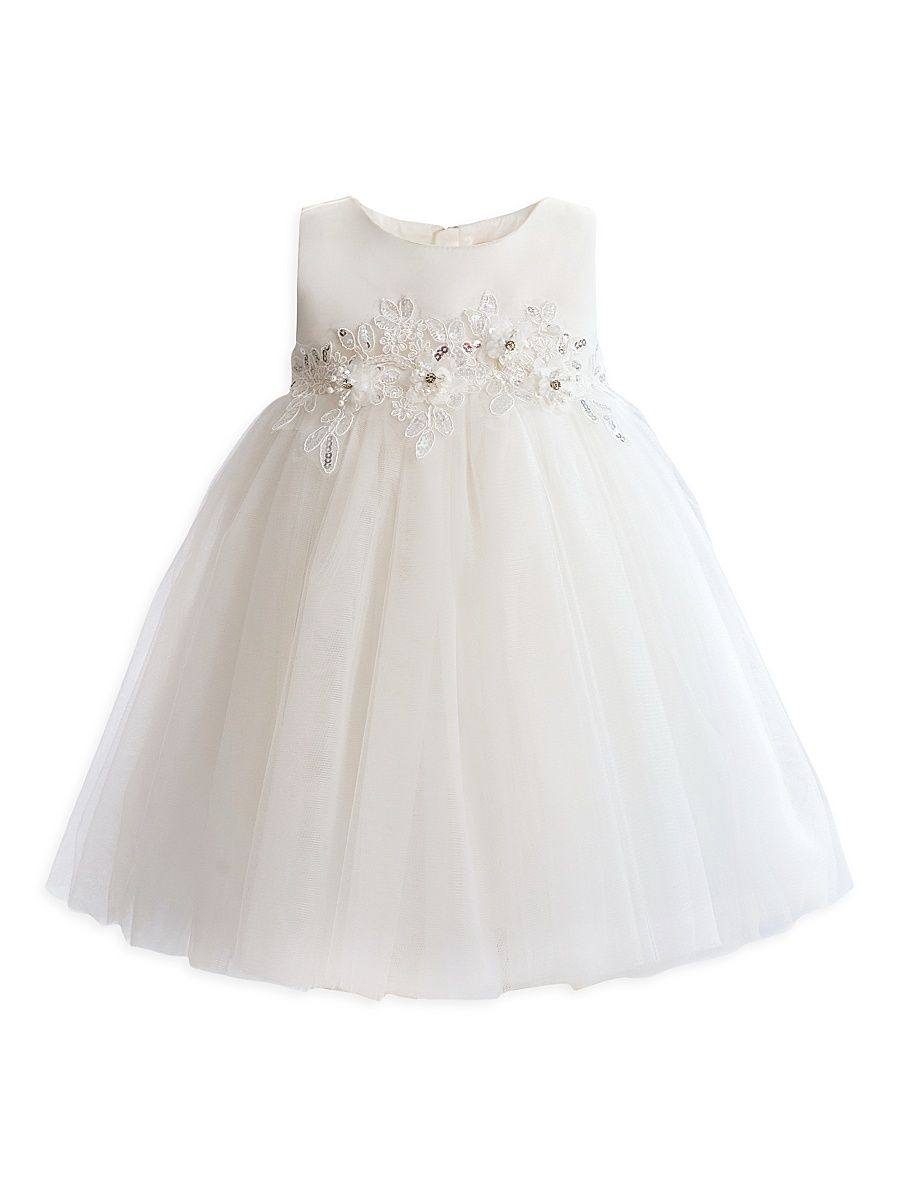 Baby Girl's Zinara Dress - White - Size 24 Months