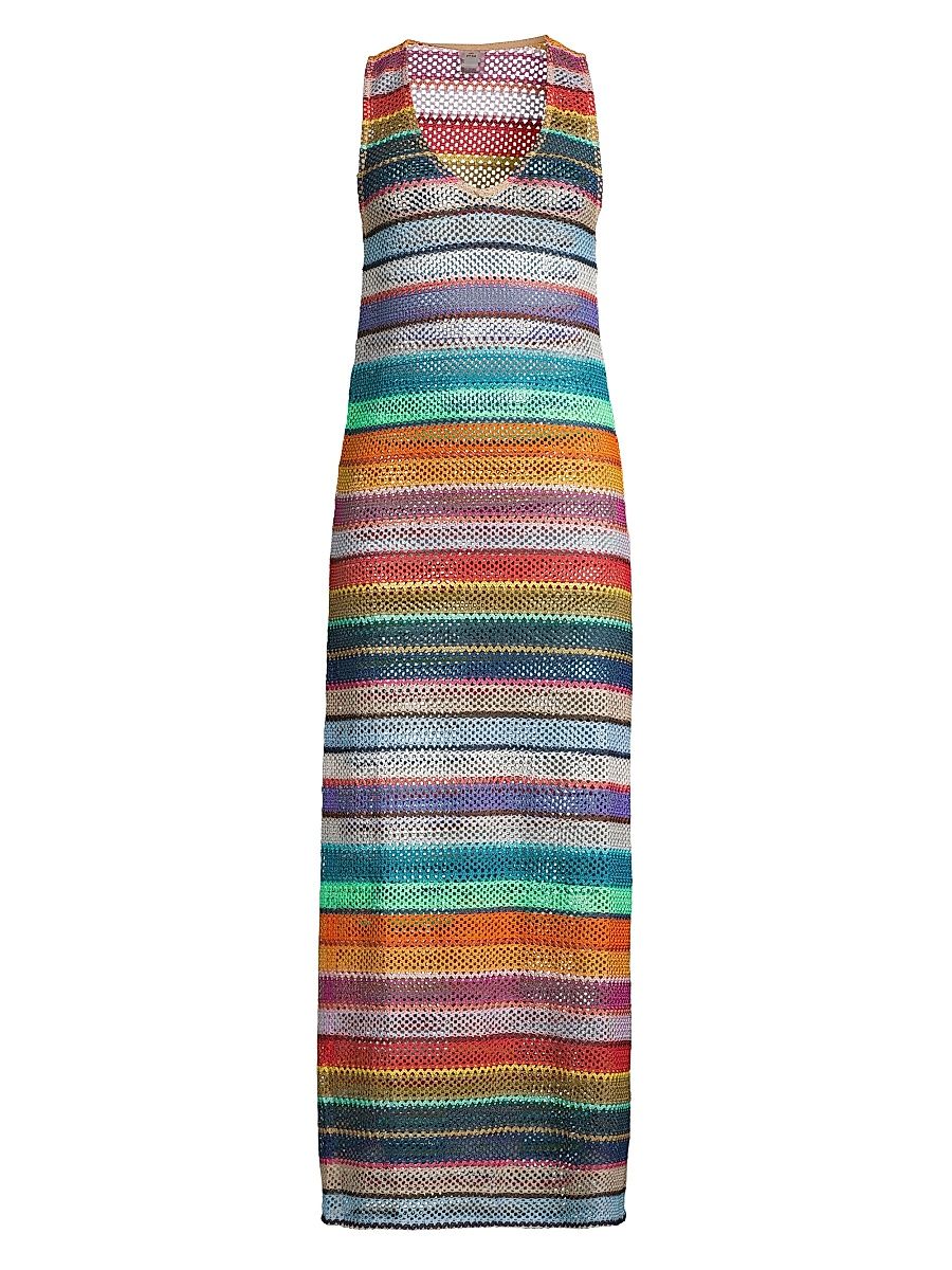 Women's Coco Maxi Dress - Calypso - Size Medium