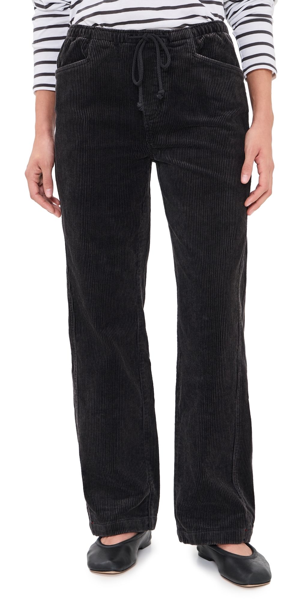XIRENA Joey Corduroy Pants Black Flint XL
