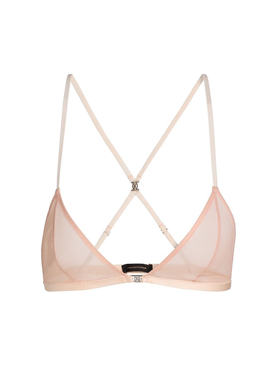 Women's Brienne Triangle Soft Cup Bra - Buff - Size Small