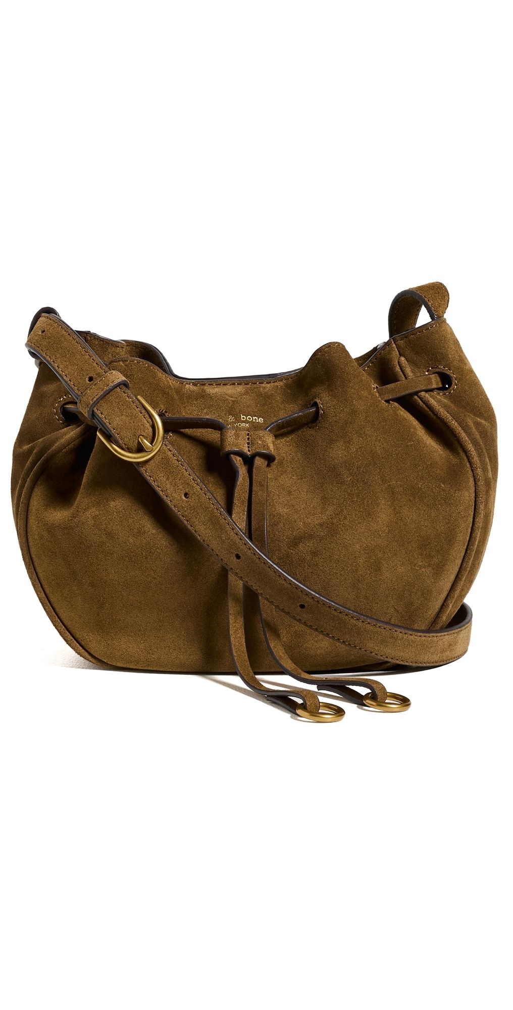 rag & bone River Crossbody Bag Golden Brown One Size
