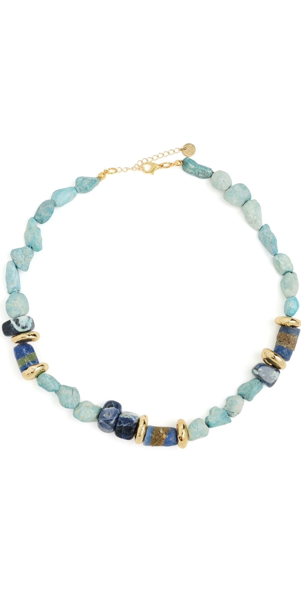 Maison Irem Cura Necklace Turquoise One Size