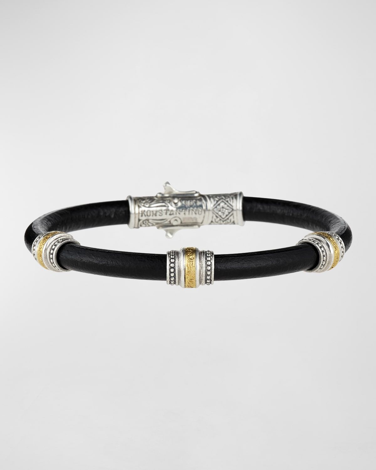 Phidias Men & apos;s Leather Cord Bracelet