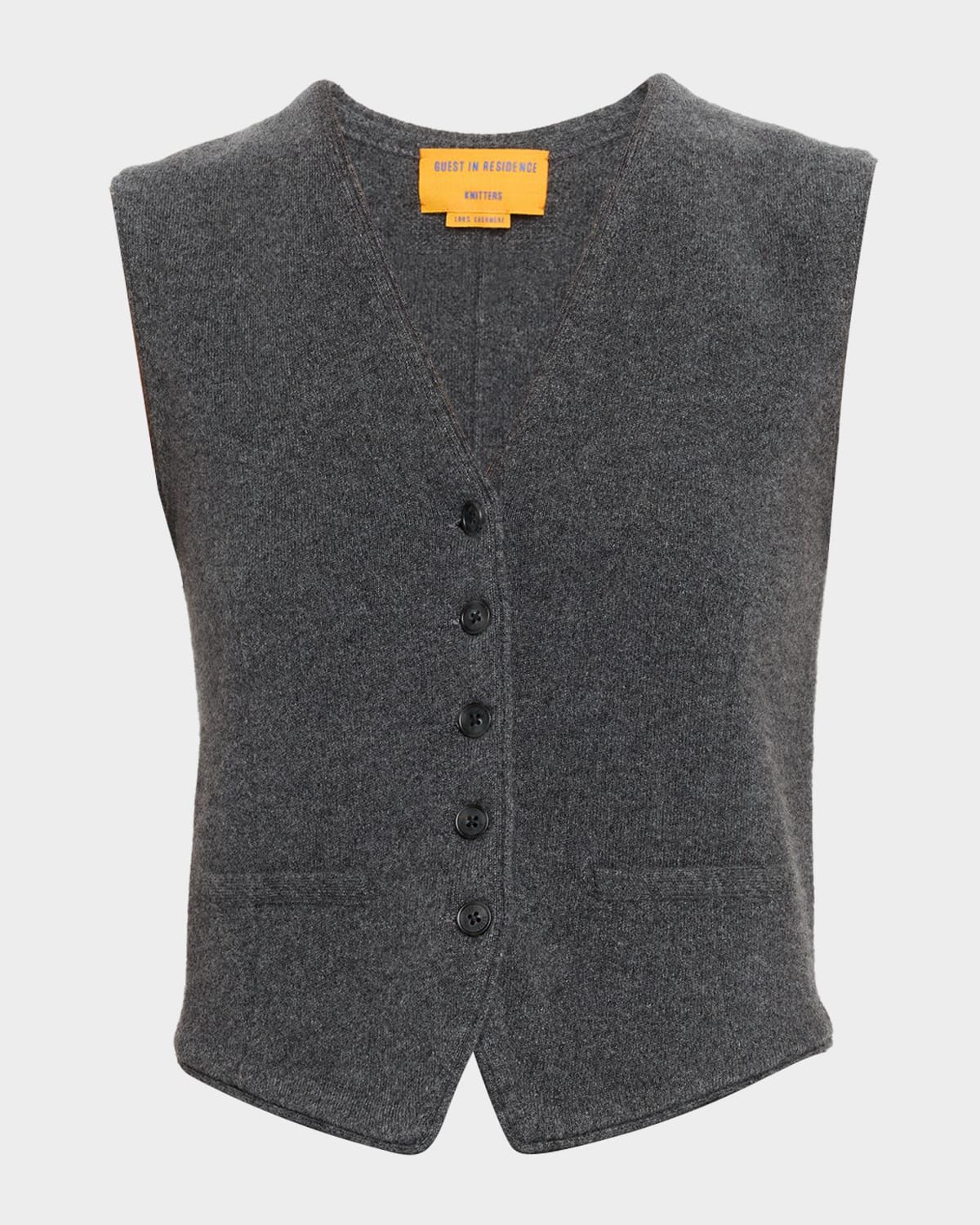 Tailored Cashmere Vest