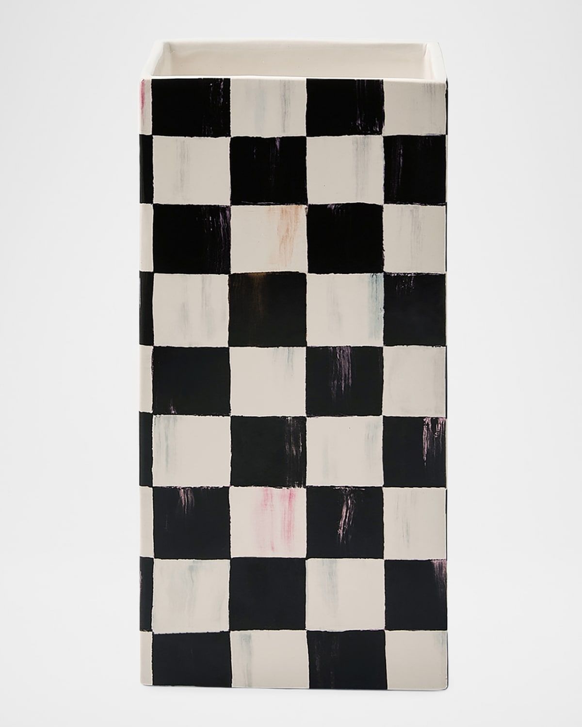 Courtly Check 11" Pillar Vase