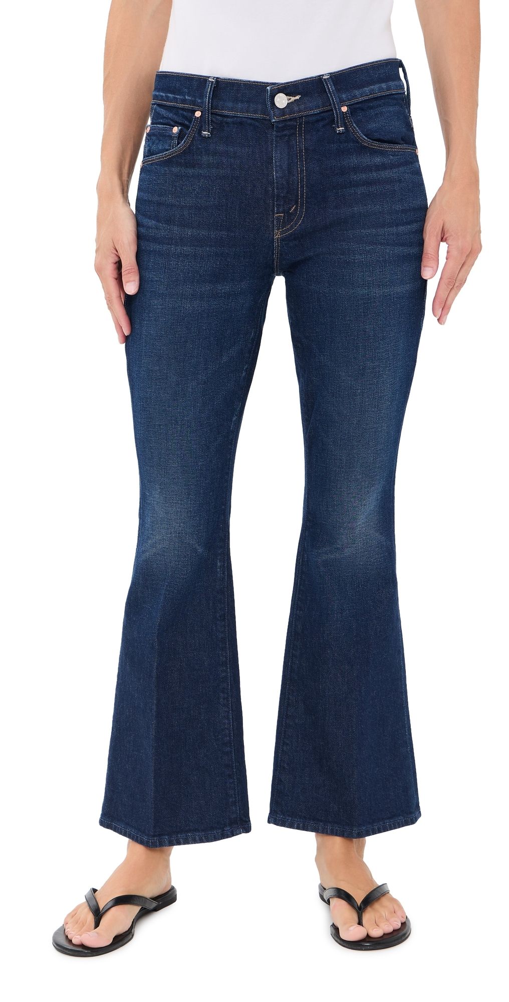 MOTHER Petite Lil Weekender Jeans KICKS AND RIFFS 25