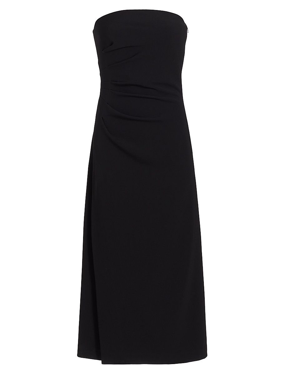 Women's Shira Strapless Midi-Dress - Black - Size 12