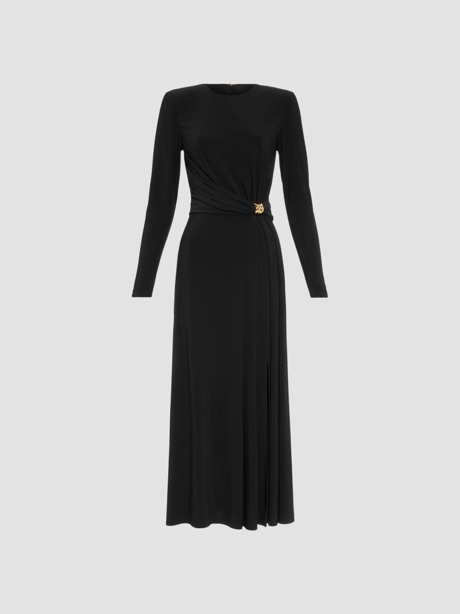 Ramy Brook Women's Piper Velvet Wrap Gown - Black - Size 0