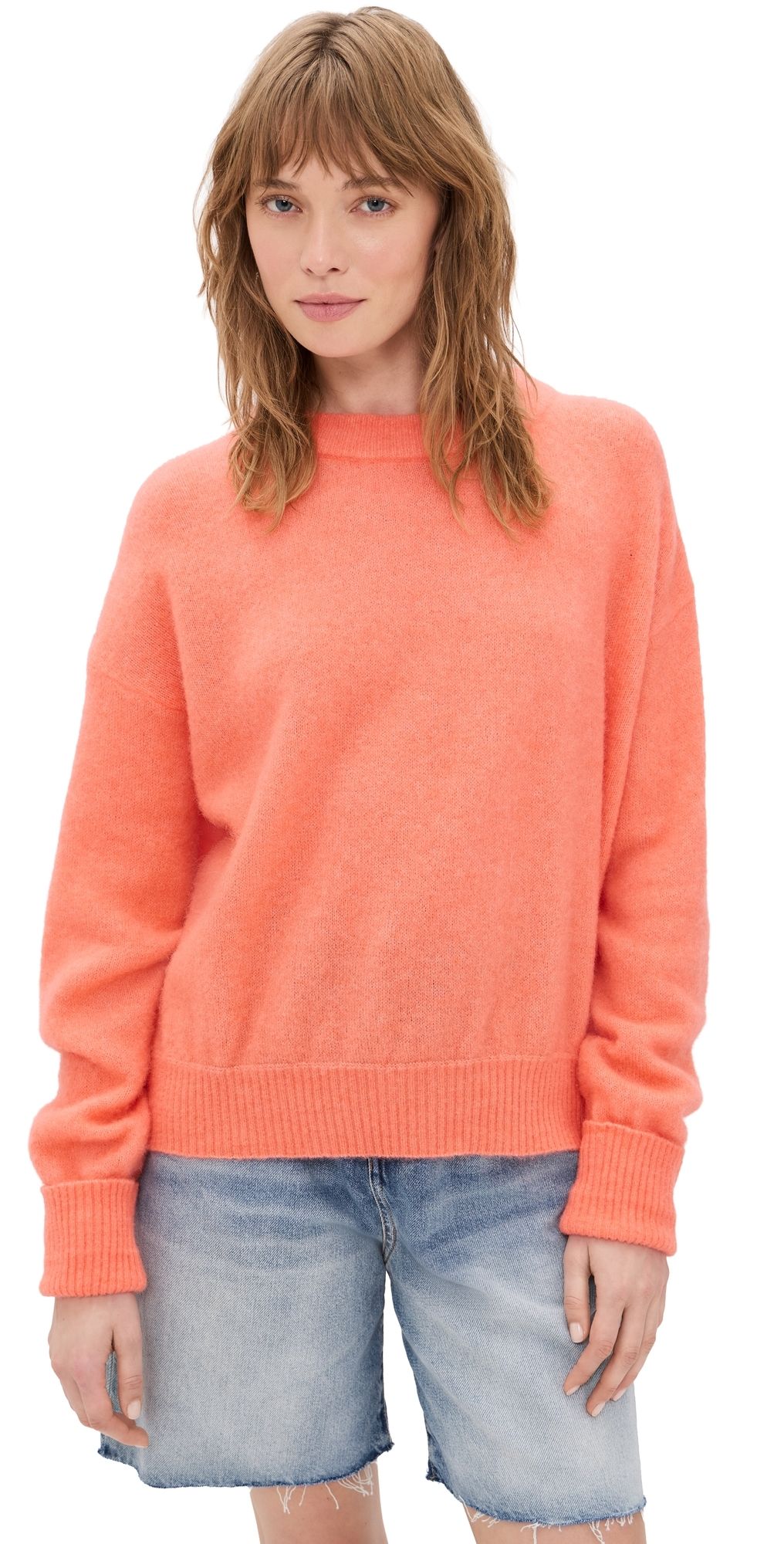 American Vintage Vito Sweater Saumon Chine Sauchi XS/S