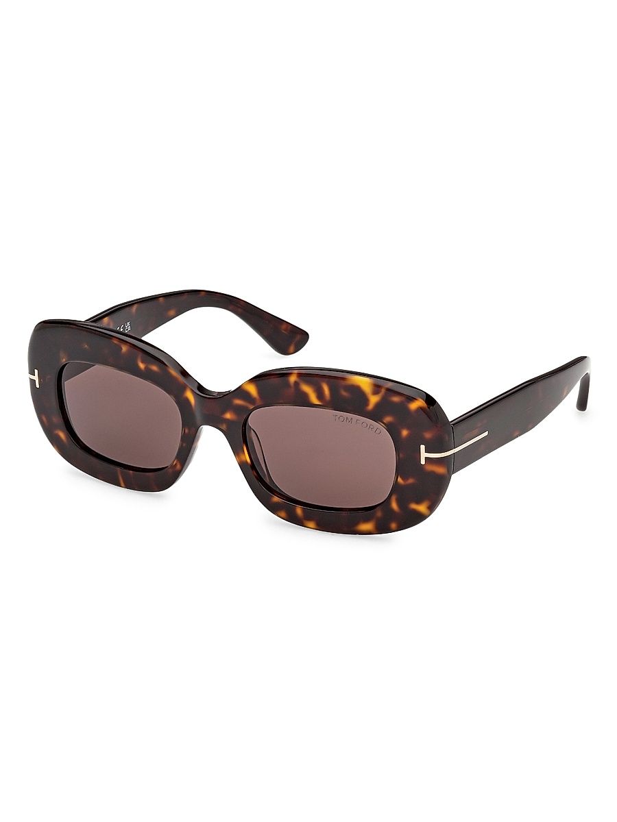 Women's Islay 50MM Oval Sunglasses - Brown