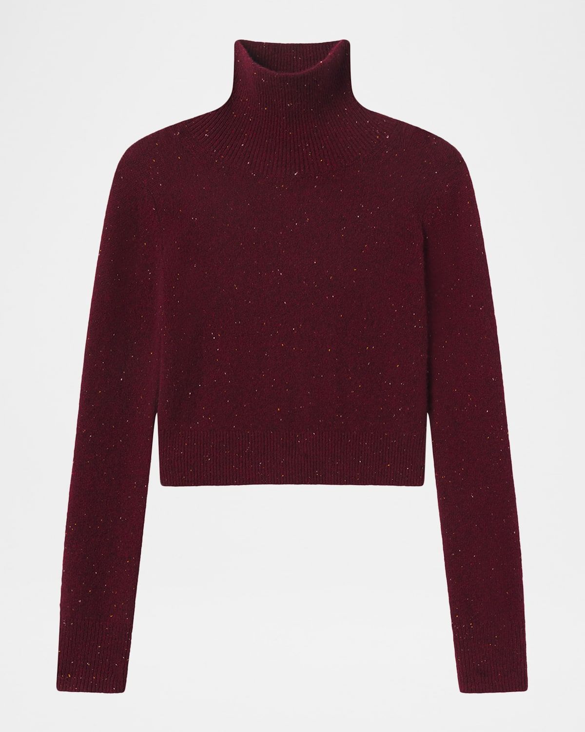 The Cashmere Fleck Turtleneck