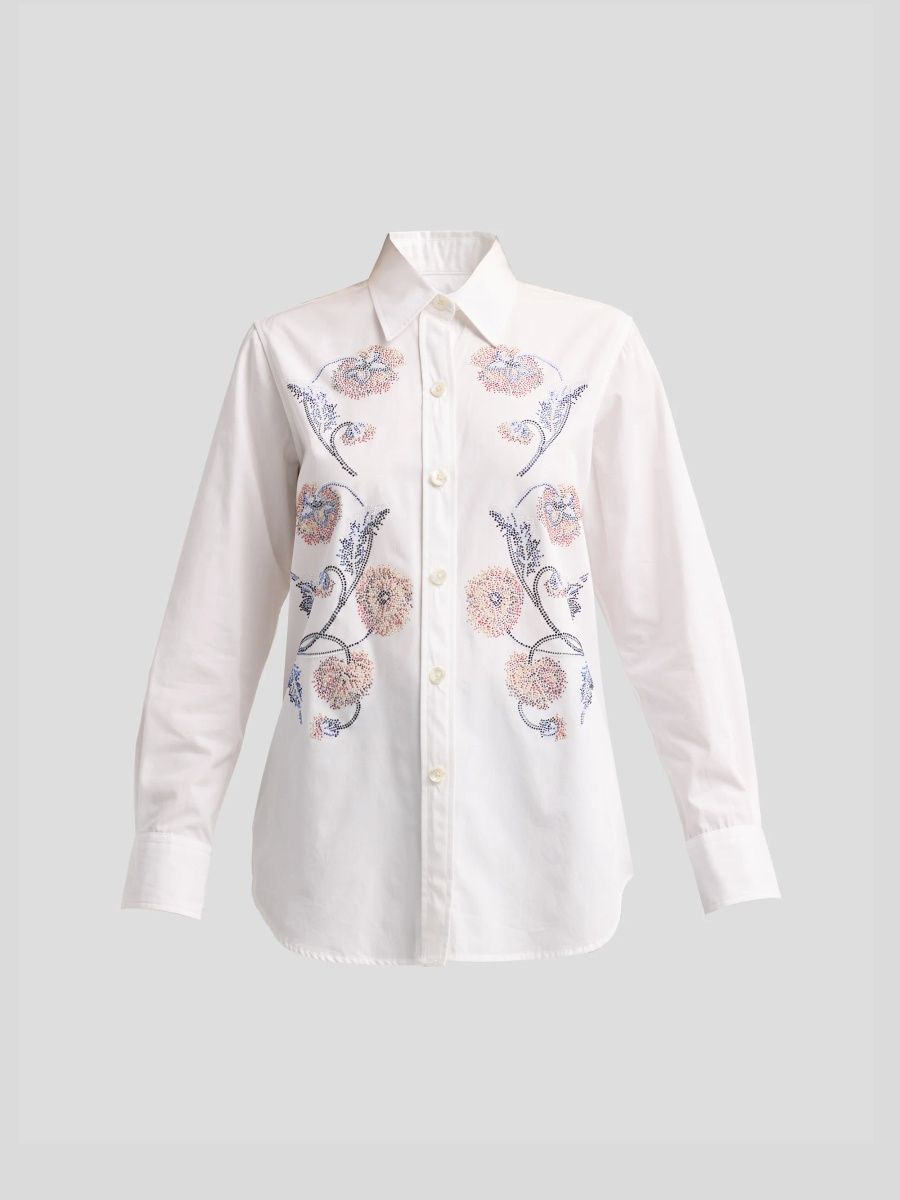 Libertine Women's Montecito New Classic Shirt - White - Size Large