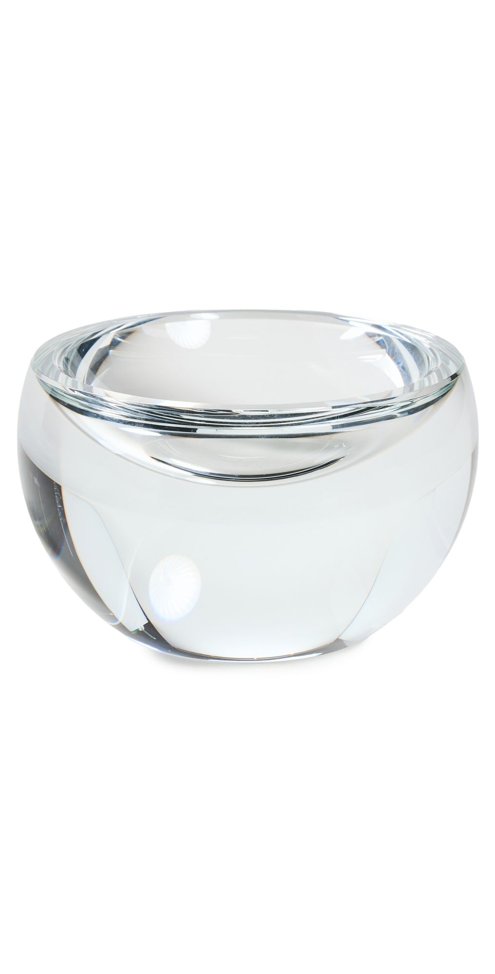 Tizo Design Crystal Glass Sphere Bowl Clear One Size