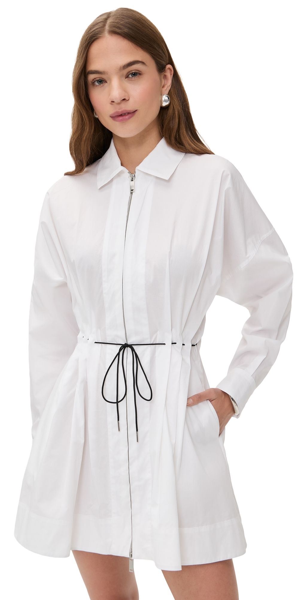 STAUD Chi Dress Black M