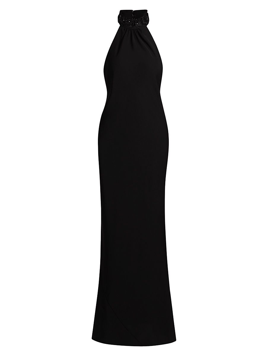 Women's Sullivan Gown - Black Crepe - Size 12