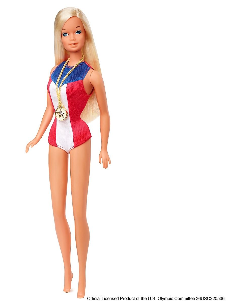 Gold Medal Barbie Doll