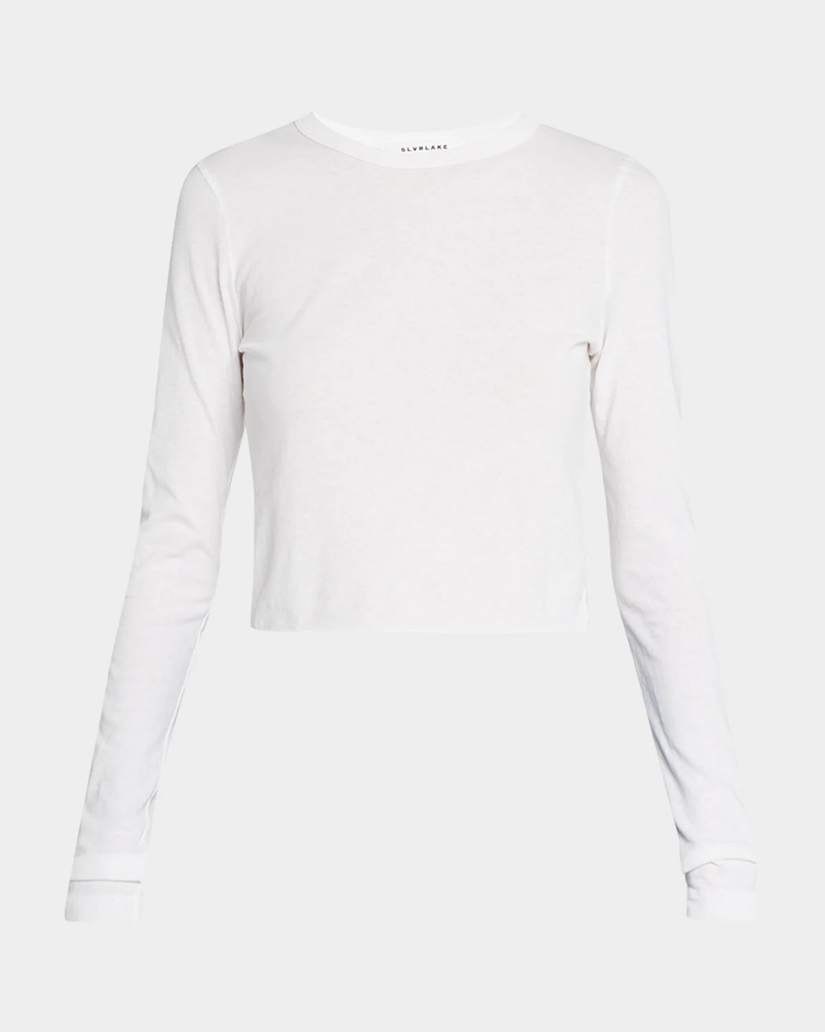 Long Sleeve Cropped Baby Tee
