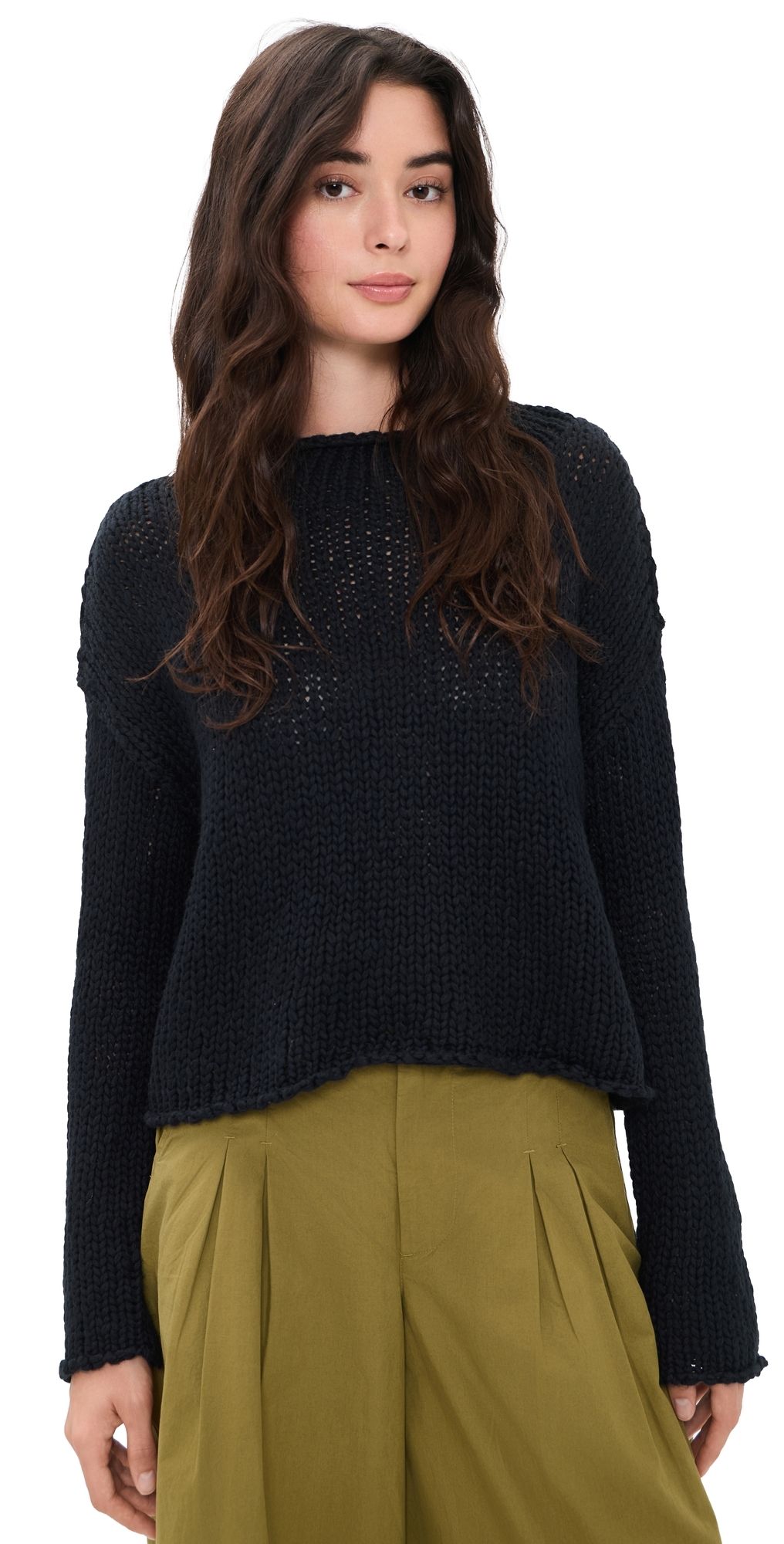 Free People Opal Sweater Black L