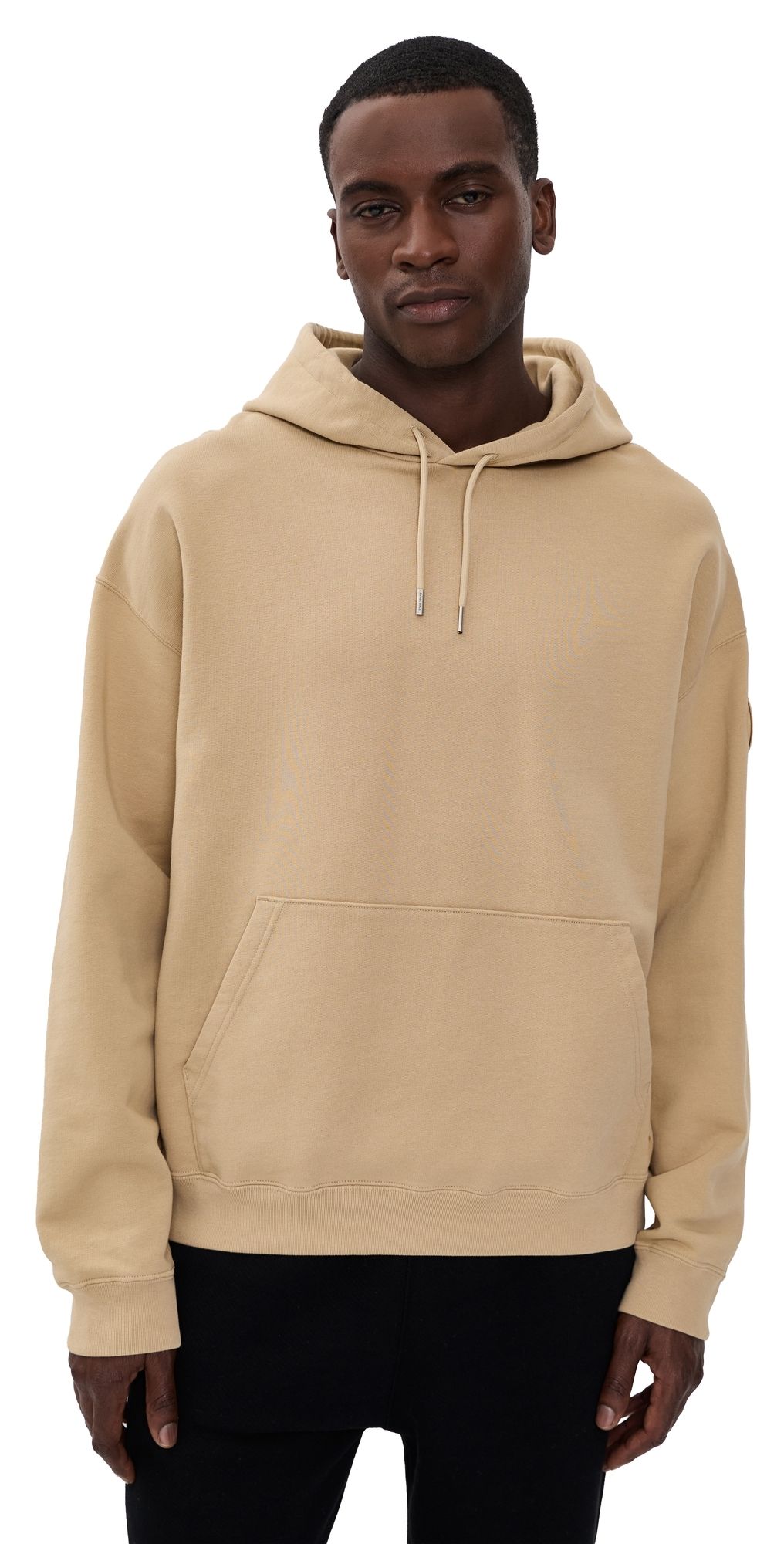 Canada Goose Rove Hoodie with Tonal Disc Ecru Beige L