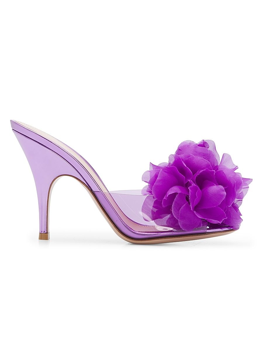 Women's Igea 95MM Leather Sandals - Freesia - Size 12