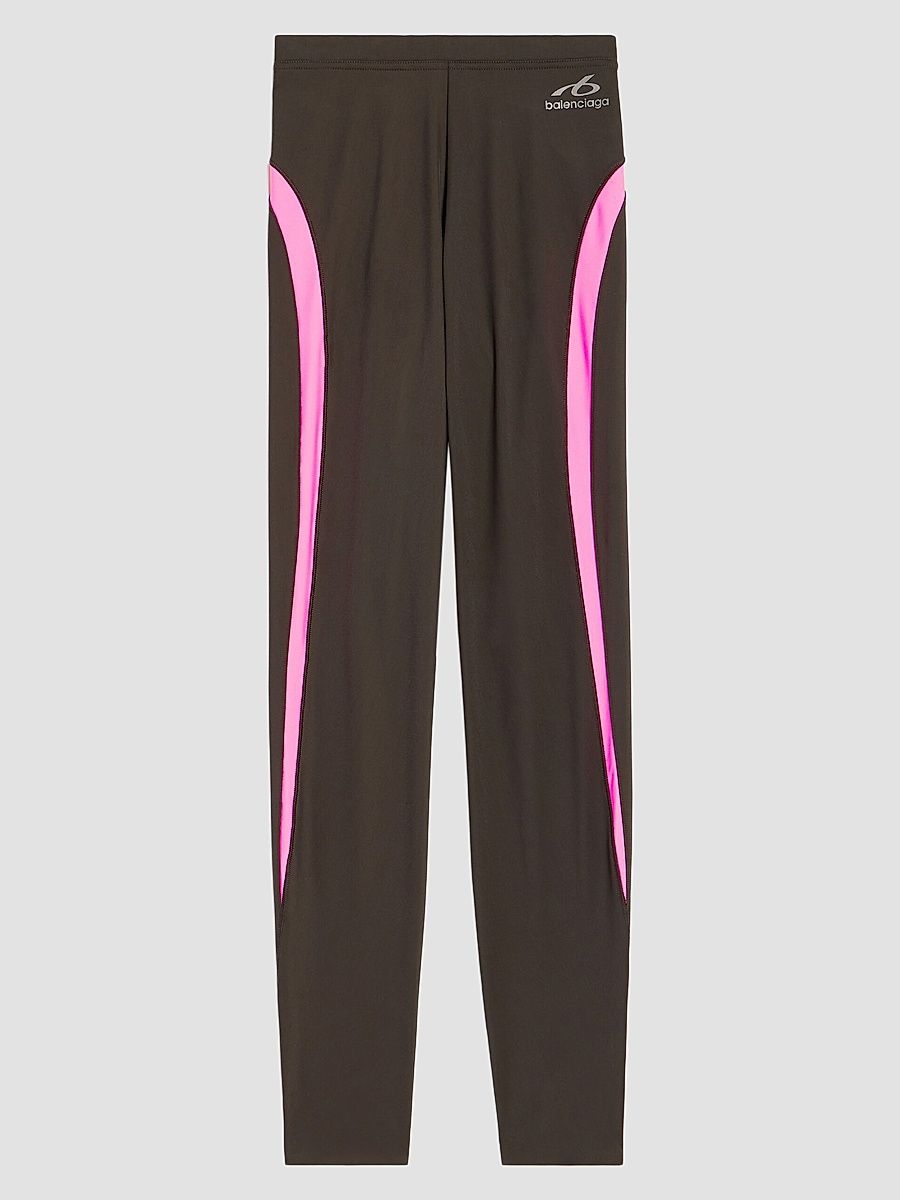 Balenciaga Women's Techwear Leggings - Brown Multi - Size XS