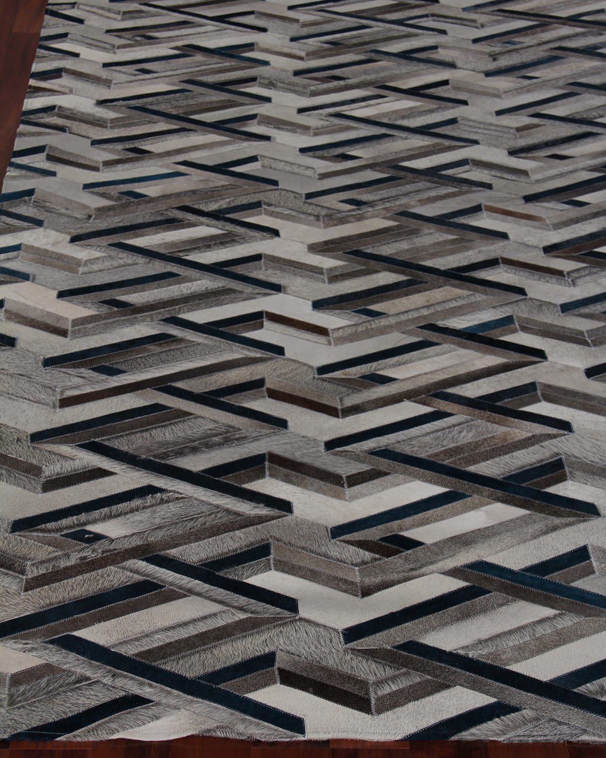 Linus Hairhide Rug, 10 & apos; x 14 & apos;