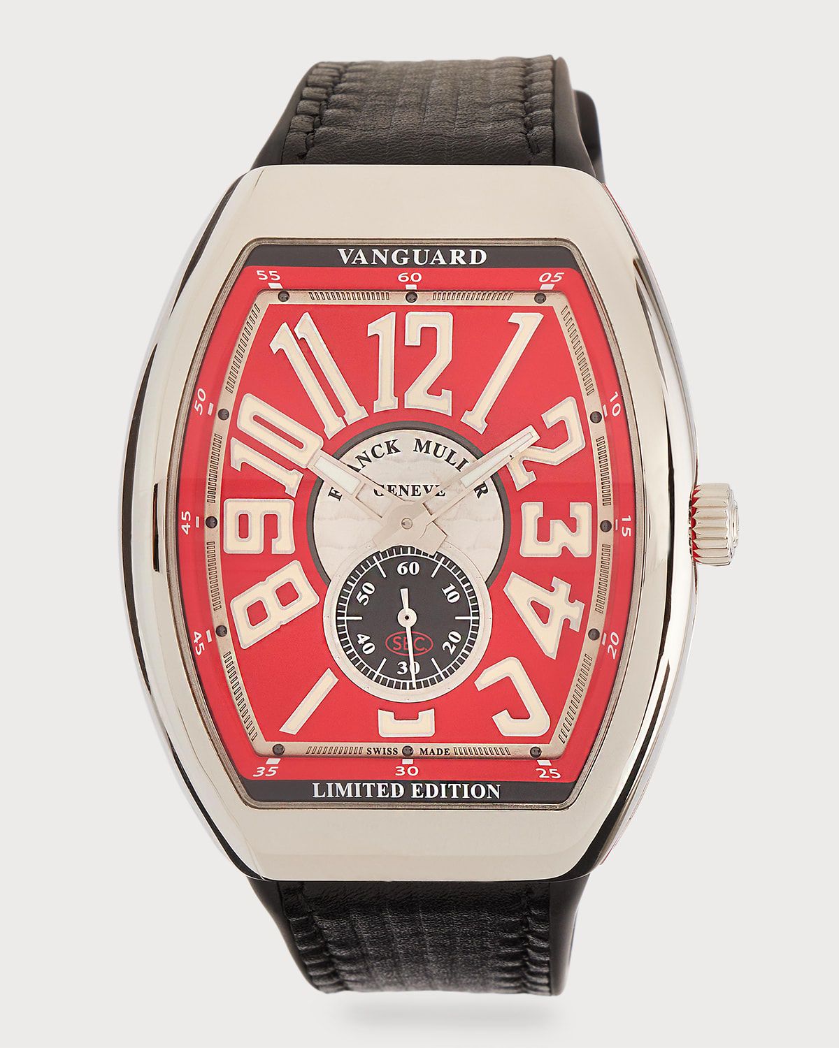 Vanguard Colorado Grand Automatic Watch in Black and Red