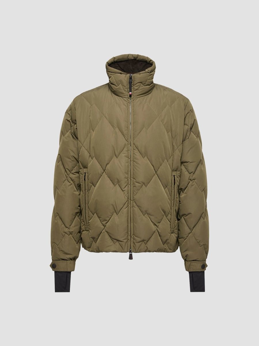 Moncler Grenoble Men's Bramans Puffer Jacket - Olive Green - Size XXL