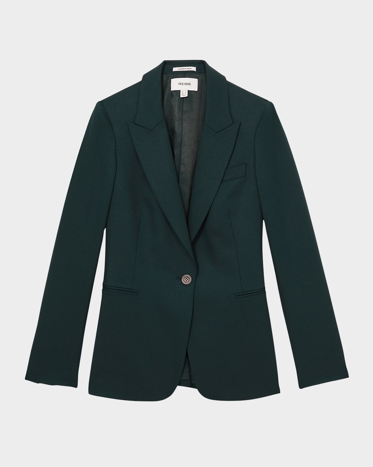 Jade Tailored Single-Button Jacket
