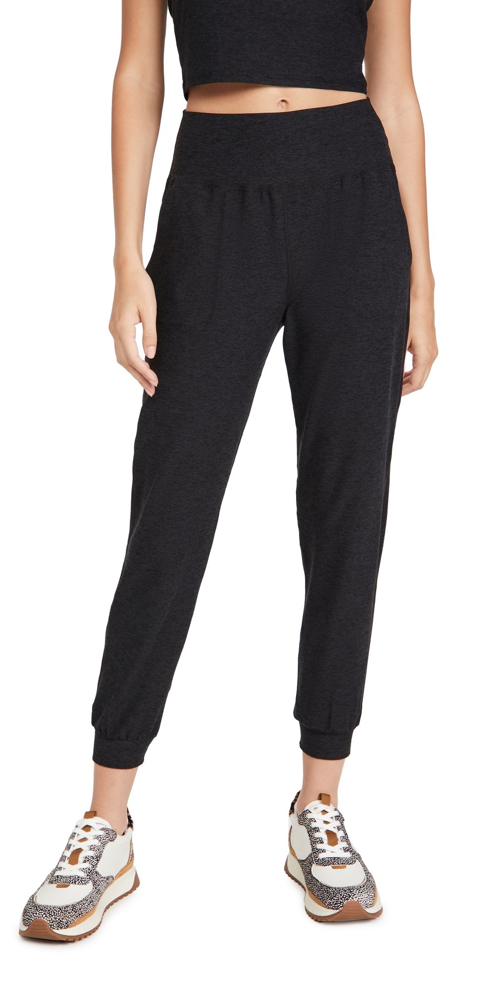 Beyond Yoga Spacedye Midi Joggers Darkest Night 2XL
