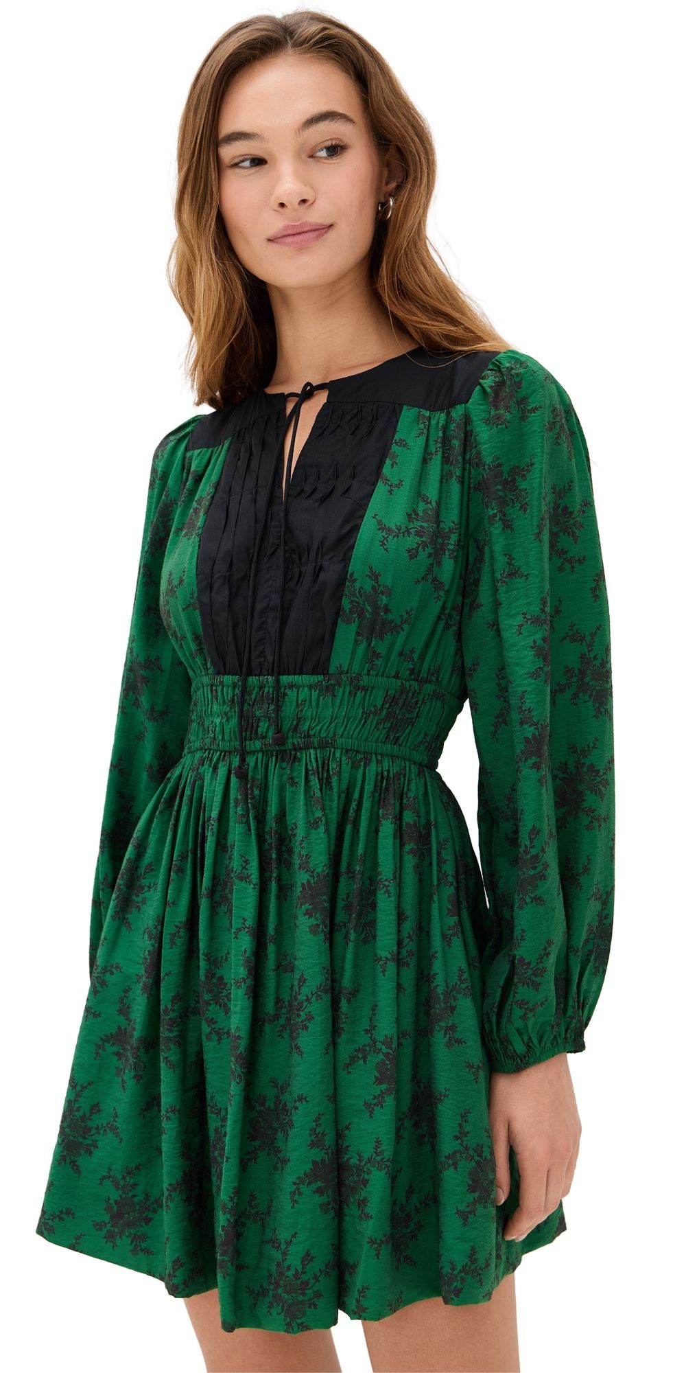 Sea Joan Print Tunic Dress Green XS