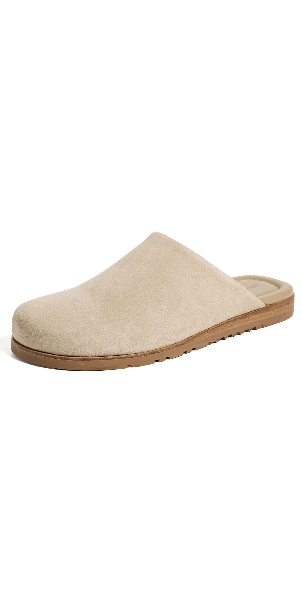 SIMKHAI Emery Suede Clogs Desert 39