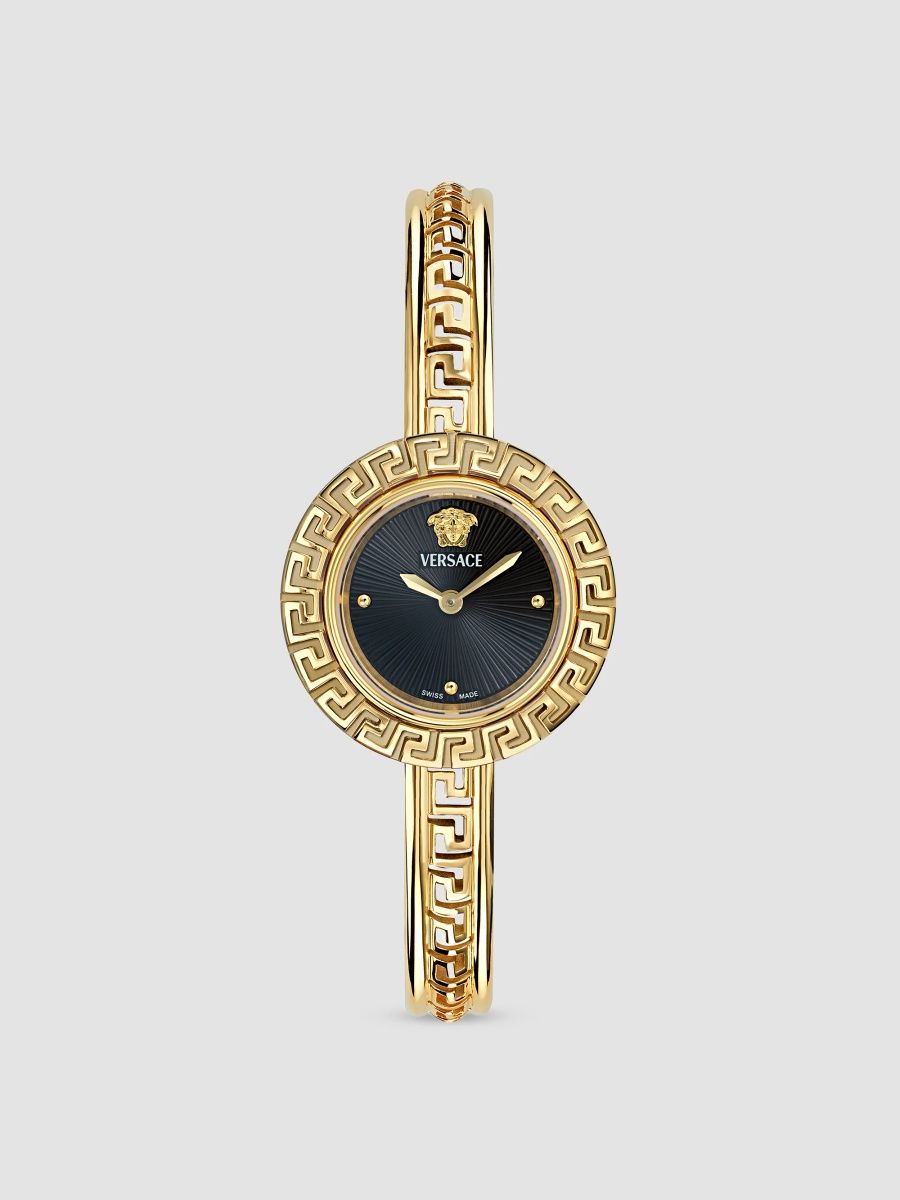 Versace Women's Greca Goldtone Stainless Steel & Leather 3-Piece Watch Set - Yellow Gold