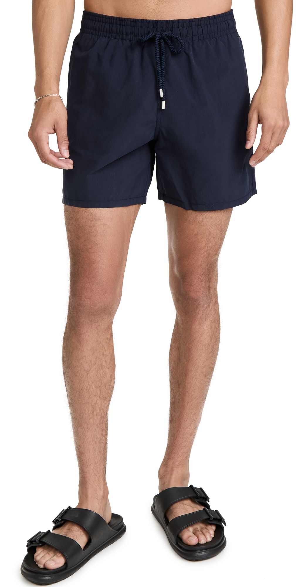 Vilebrequin Solid Moorea Swim Trunks 5 Navy XXL