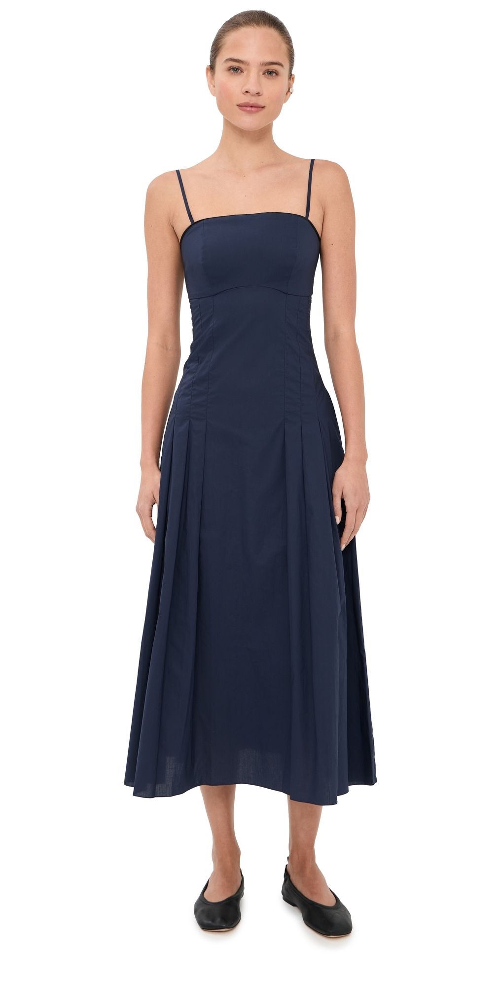 Kika Vargas Lena Dress Navy 8