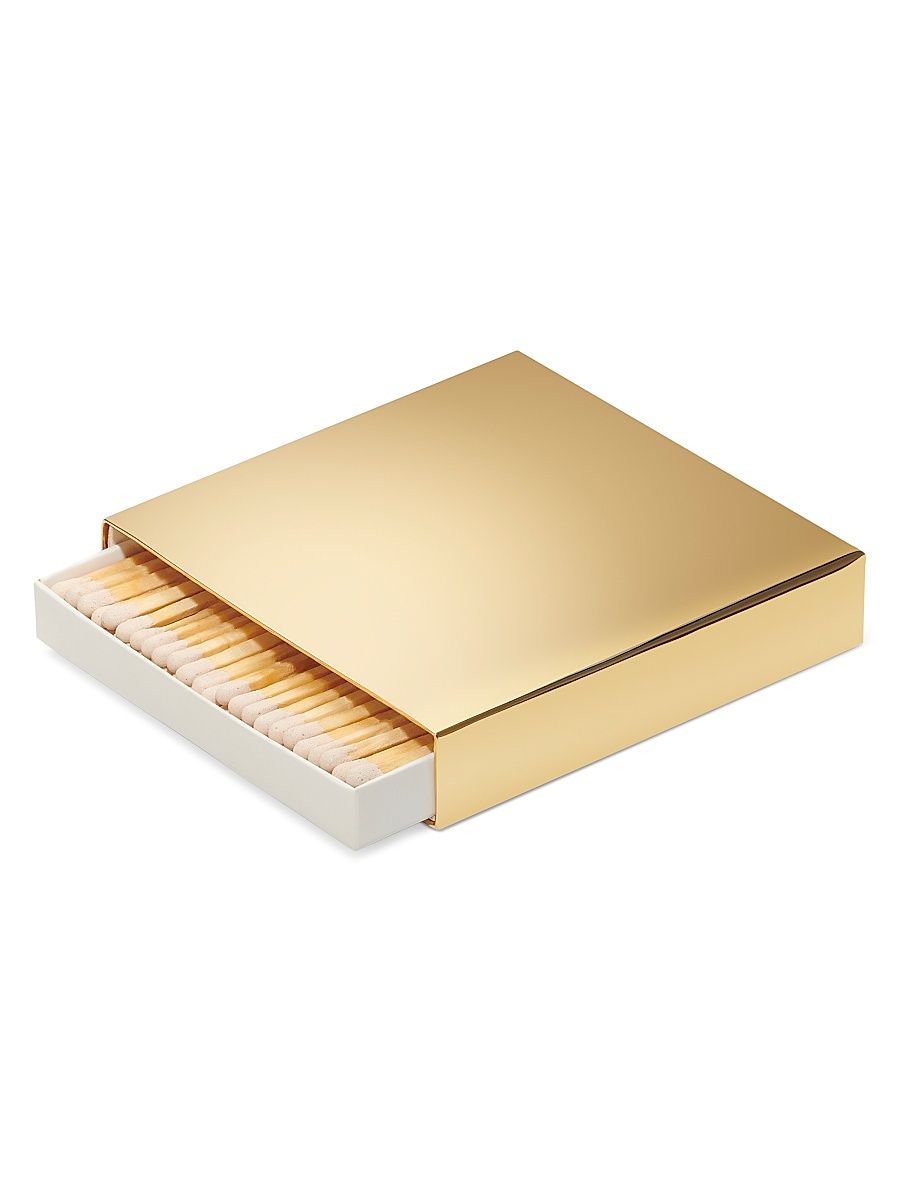 Introduction Square Match Sleeve & Matches - Brass