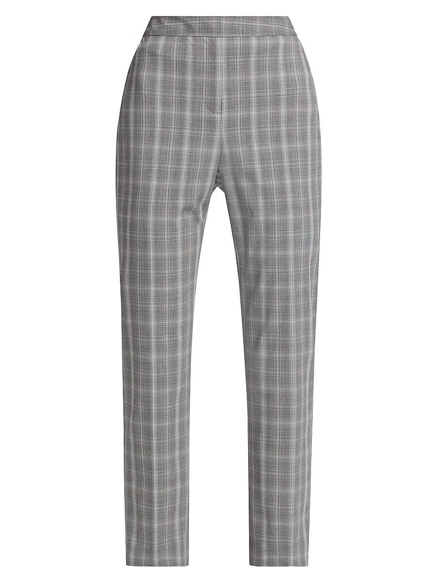 Women's The Taylor Tapered Plaid Pants - Taylor Plaid - Size 12