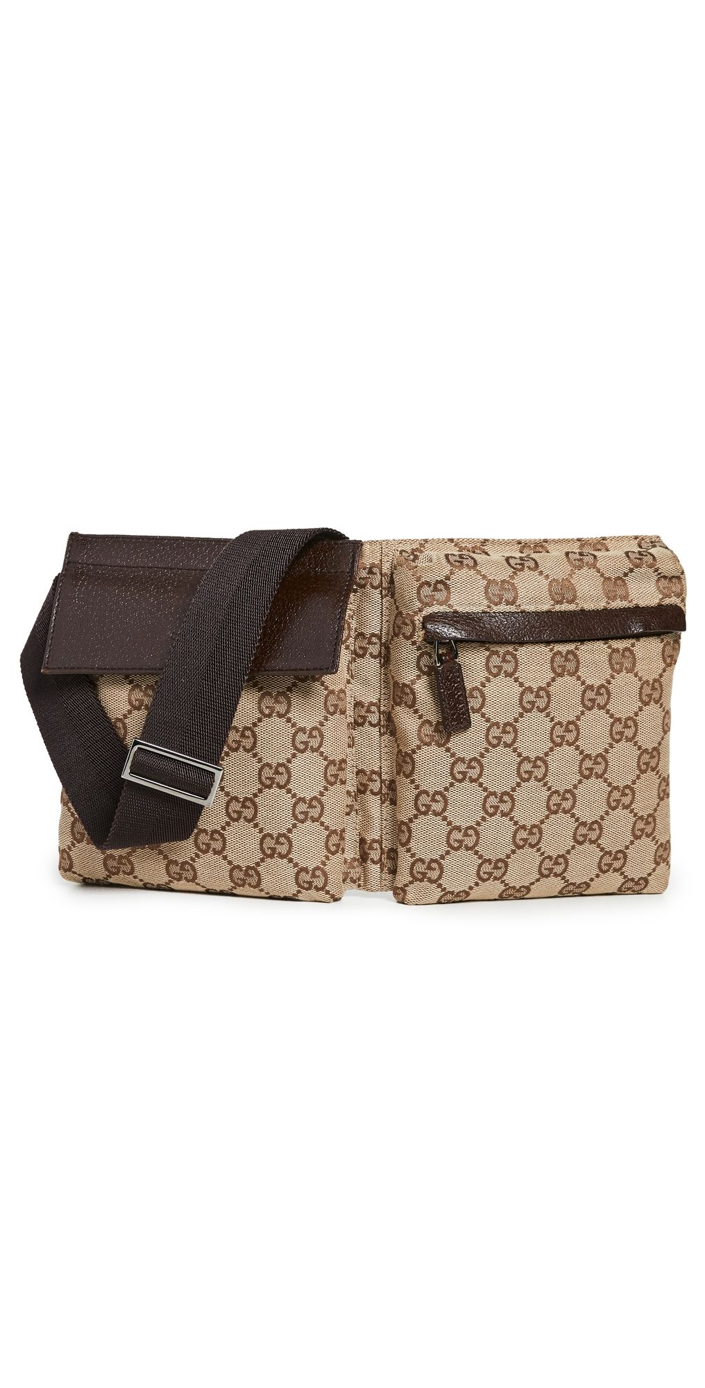 Shopbop Archive Gucci GG Canvas Belt Bag Brown One Size