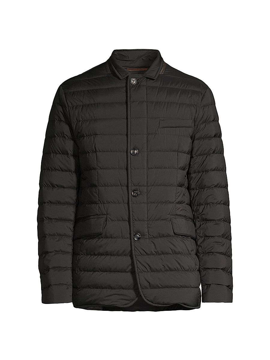 Men's Zayver Quilted Jacket - Nero - Size 48