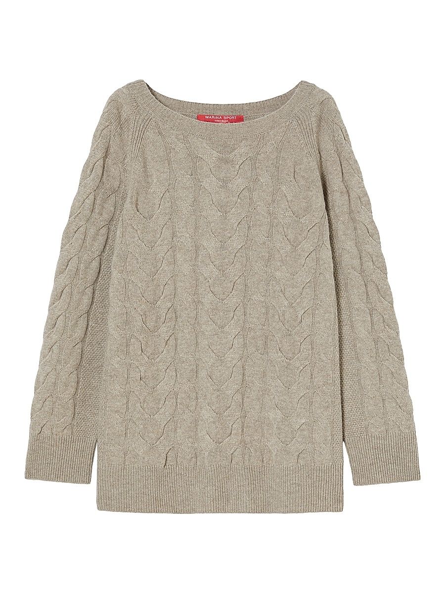 Women's Cashmere Blend Sweater - Colonial - Size Medium